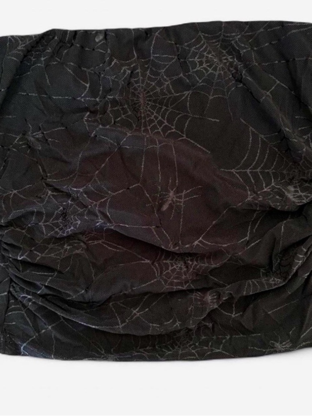 Forest Ink Spiderweb Print Skirt